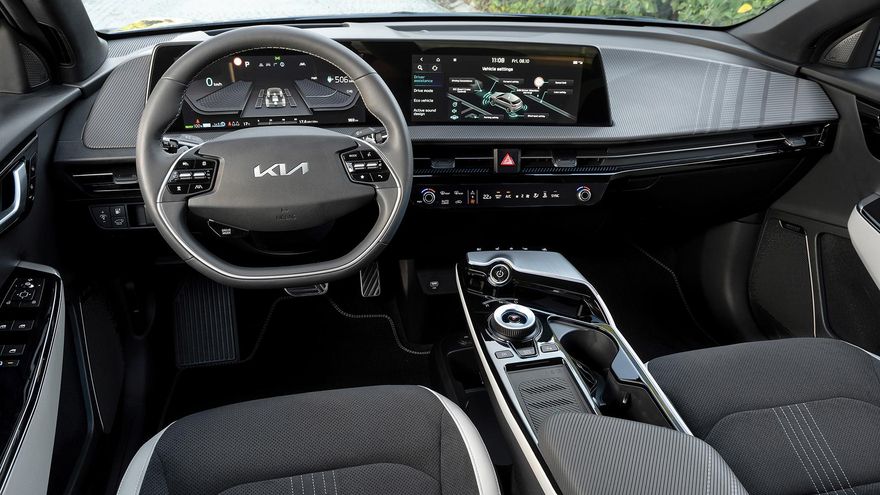 Salpicadero del Kia EV6.