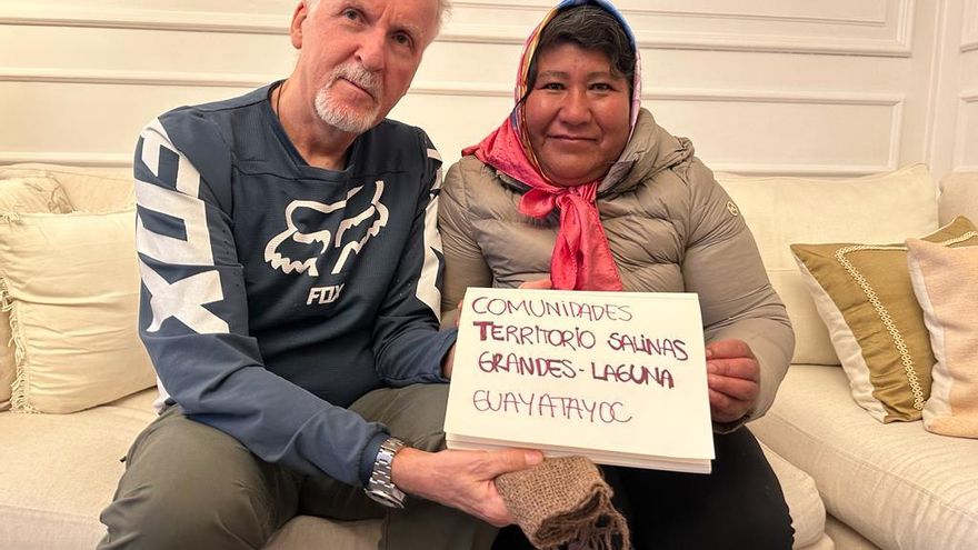 James Cameron, cineasta: "Entré en una emboscada para aparecer aprobando la minería del litio"