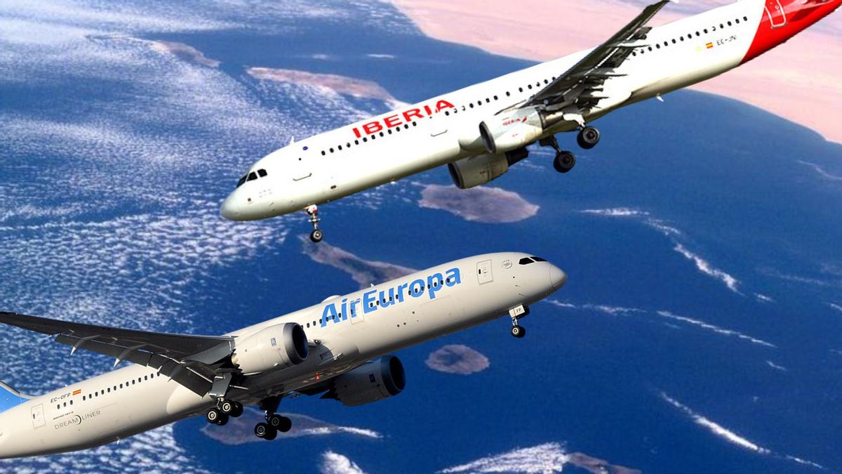 Los protocolos de seguridad evitan la colisión de dos aviones en pleno vuelo sobre Canarias