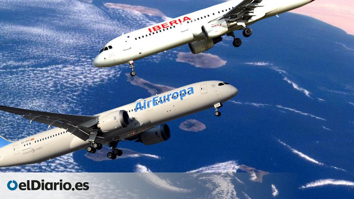 Los protocolos de seguridad evitan la colisión de dos aviones en pleno vuelo sobre Canarias