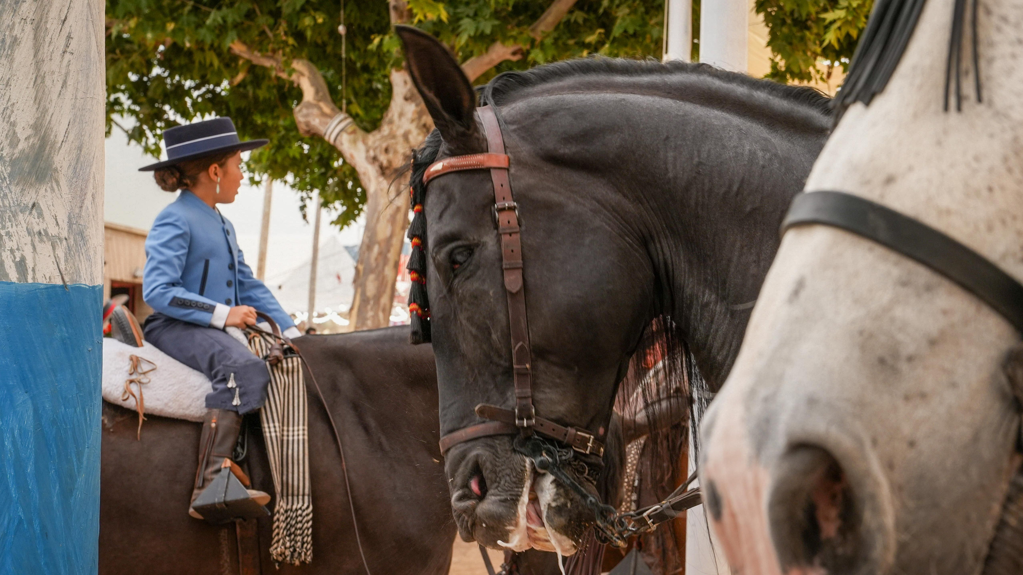 Ambiente del domingo de feria