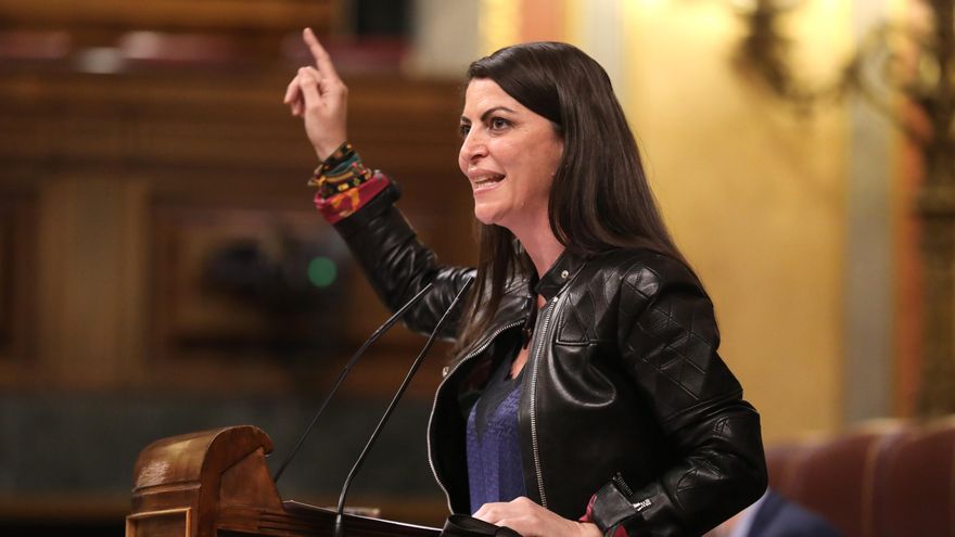 La portavoz de VOX en el Congreso, Macarena Olona.