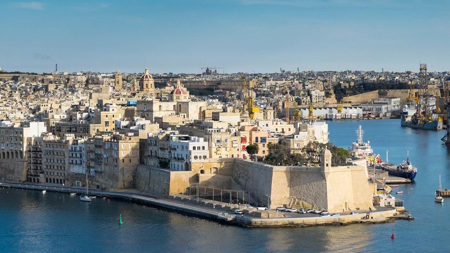 Muros de La Valeta, capital de Malta.