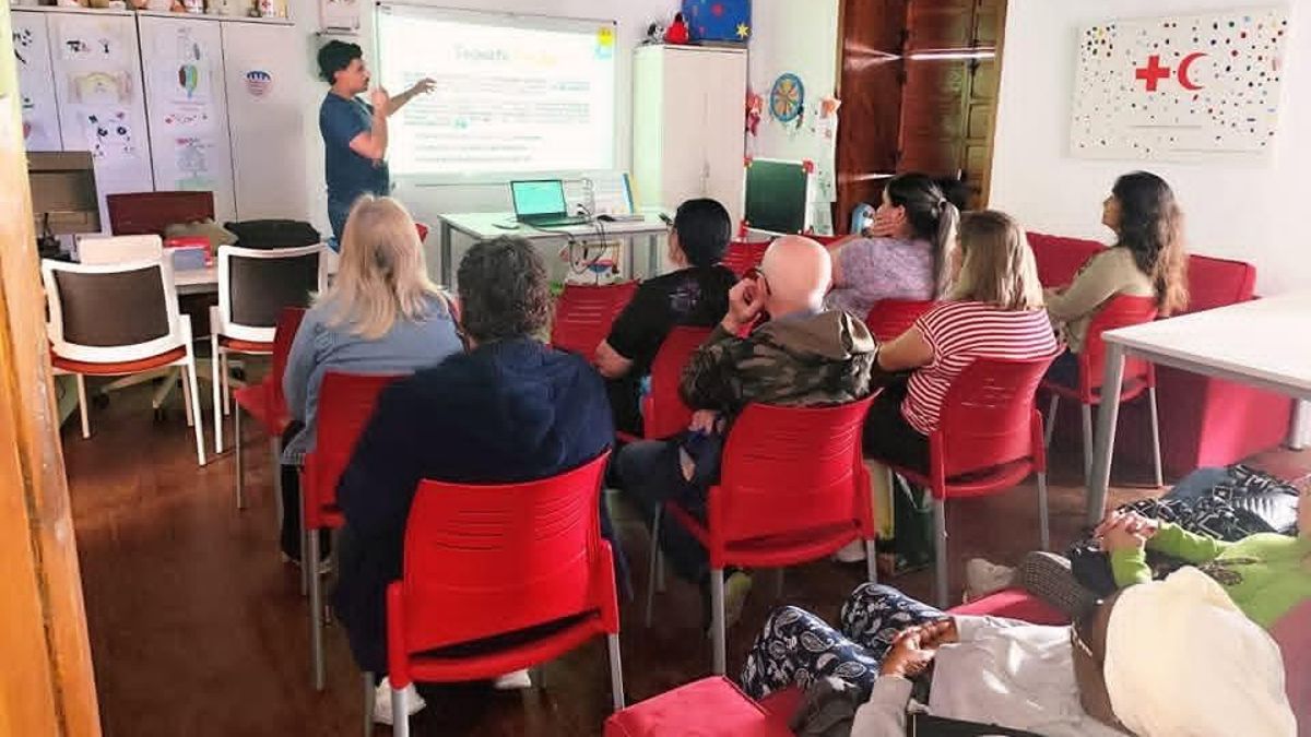 Participantes en el proyecto ‘Atención social a personas en vulnerabilidad social’.