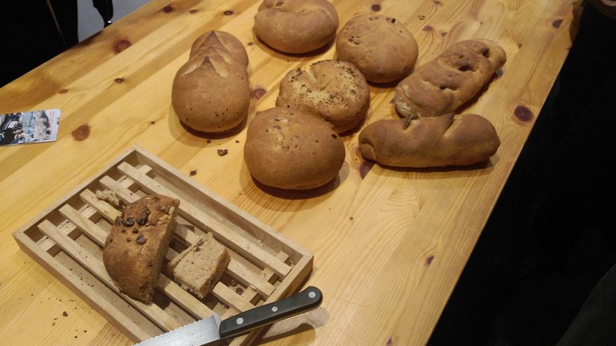 Pan del obrador de La Entreverá