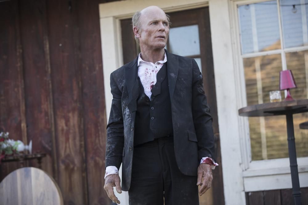 El Hombre de Negro (Ed Harris), en la segunda temporada de Westworld