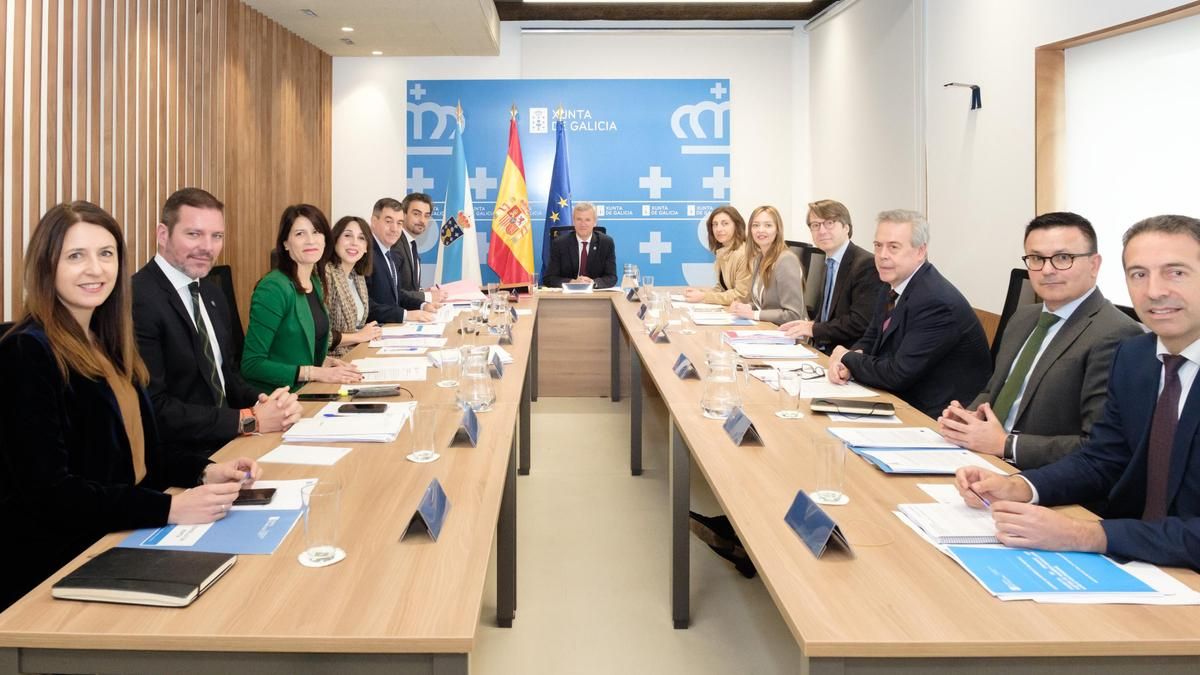 Reunión del Consello de la Xunta en Ferrol.