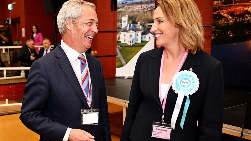 La extrema derecha gana concejales por toda Inglaterra y una nueva diputada a costa de conservadores y laboristas