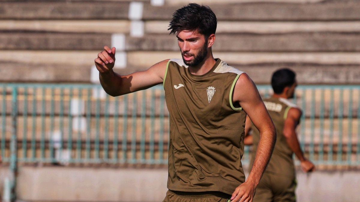 Theo Zidane, en su primer entrenamiento de la temporada con el CCF