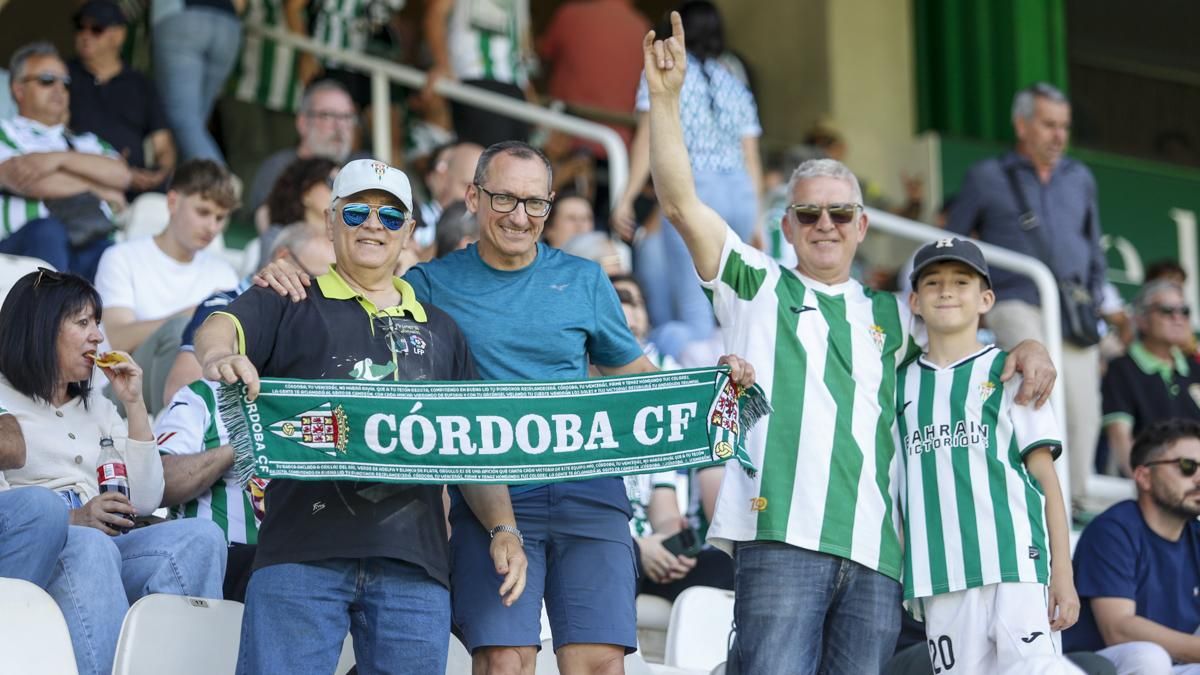 Grada Blanquiverde del Córdoba CF - Sporting de Gijón