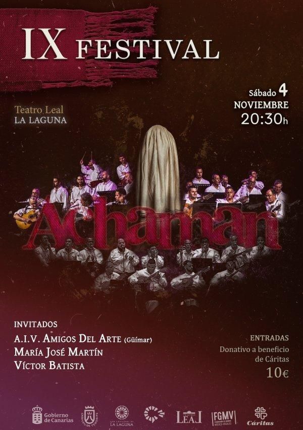 Cartel del Festival Achamán.