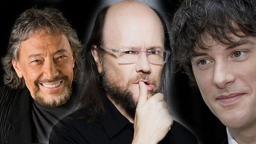 Llongueras, Santiago Segura y Jordi Cruz