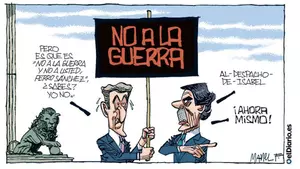 No a la guerra y no a usted