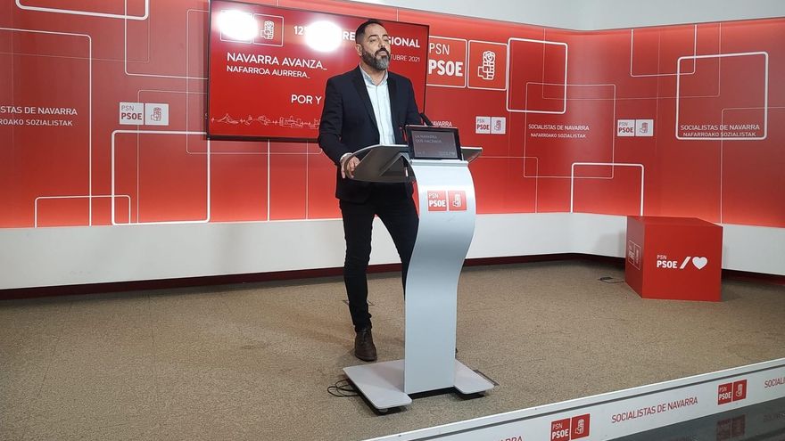 El secretario de Organización del PSN, Ramón Alzórriz