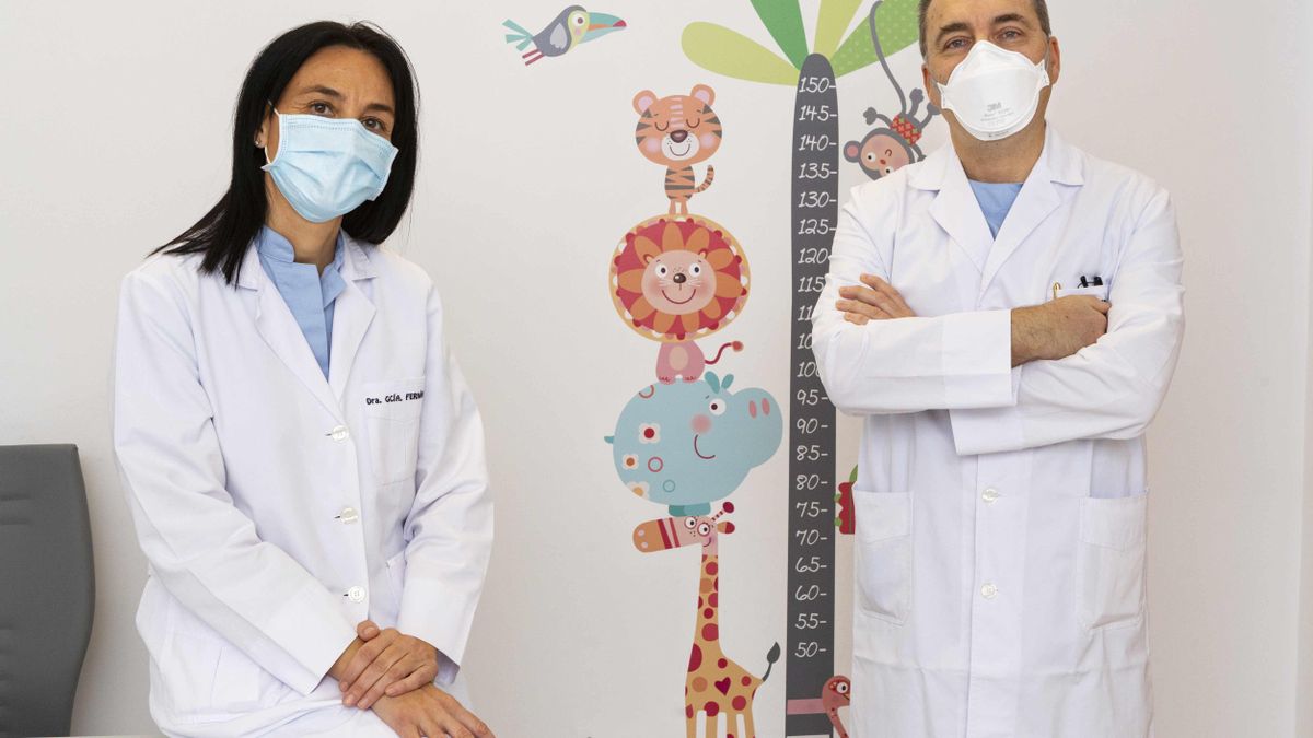 Pilar García y Felipe Garrido, pediatras de la Clínica Universidad de Navarra
