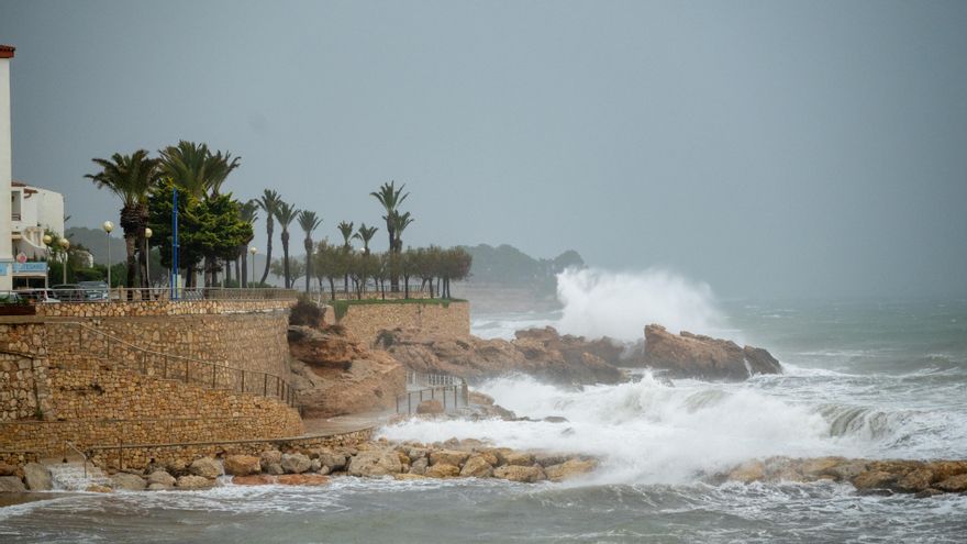 El viento y/o los fenómenos costeros activan el aviso naranja en cuatro comunidades