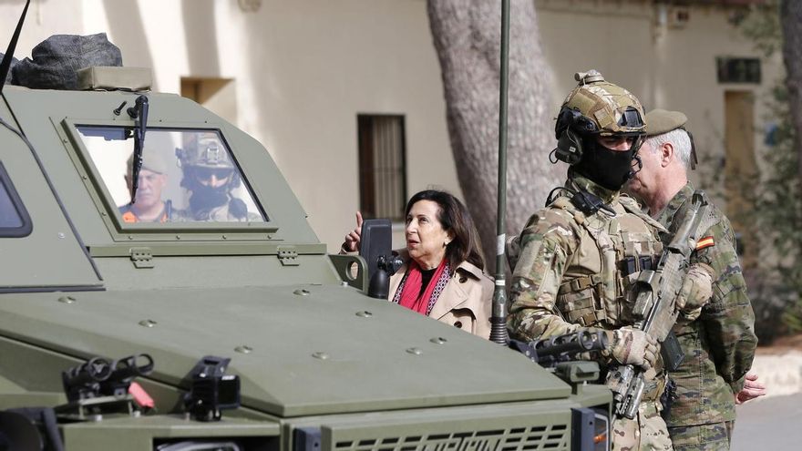 La ministra de Defensa, Margarita Robles