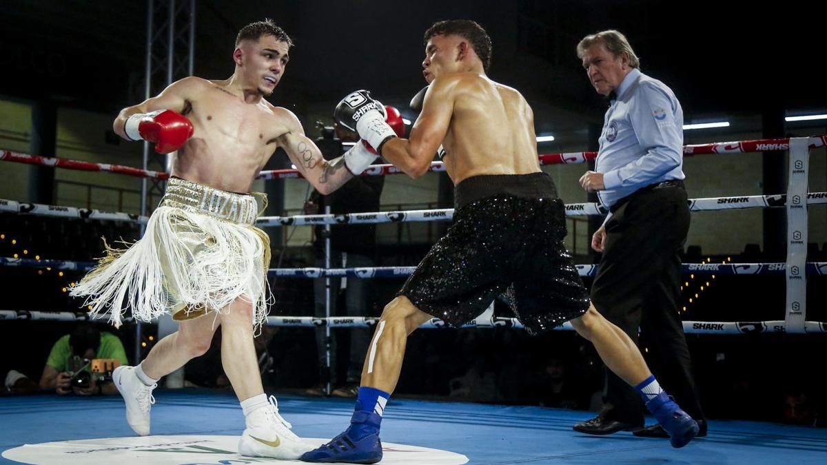 Combate de Rafa Lozano Jr. por el cinturón Iberoamericano