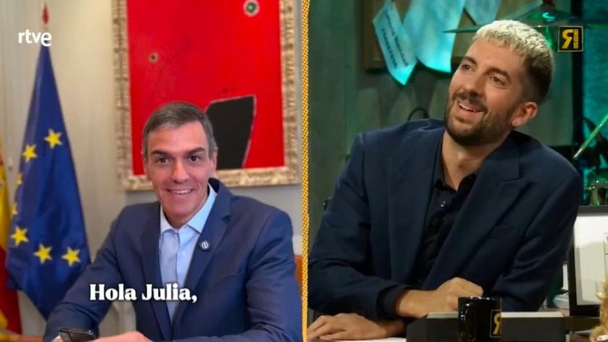 Pedro Sánchez respondió a 'La Revuelta' con un vídeo y la carta que pidió Ponce para su hija: "Son el futuro del país"