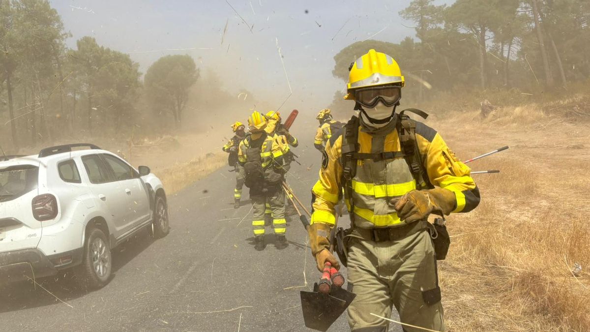 Un pueblo de Ávila que terminó afectado por el fuego dejó de pagar un retén de bomberos en junio por su elevado coste