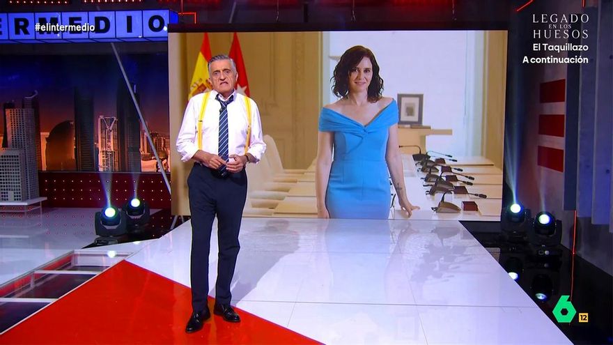 Wyoming, durante su monólogo para 'El Intermedio' sobre Ayuso