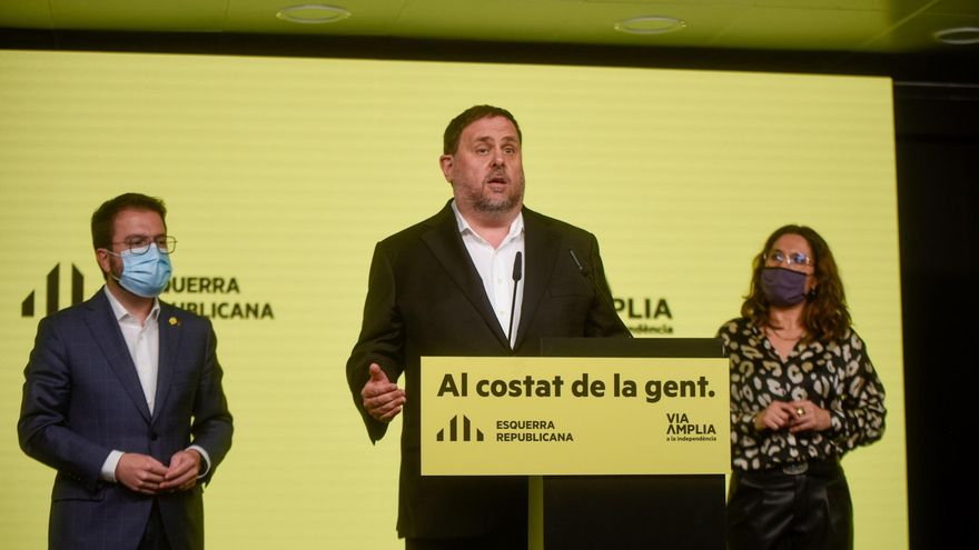 El presidente de ERC, Oriol Junqueras.