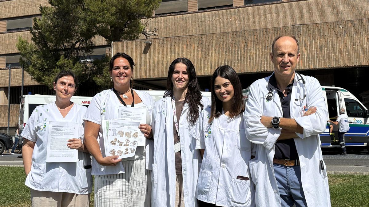 Uno de los equipos de neurólogos de Castilla-La Mancha y Valencia que han publicado un estudio que identifica nuevos mecanismos relacionados con la trombosis cerebral asociada a la COVID-19