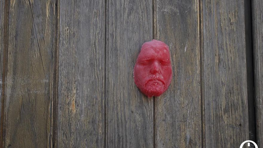 Rostro de cera de Niño de Elche