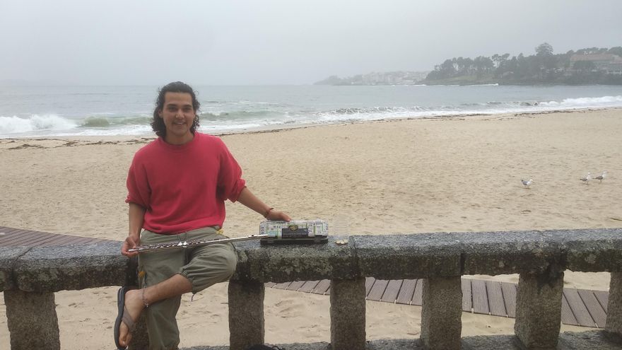 Magec, un estudiante de Tenerife de 20 años