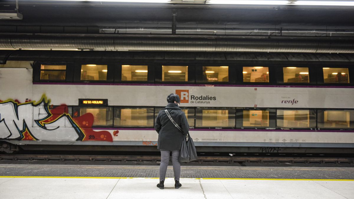 Rodalies vuelve a suspender el servicio de trenes en varias líneas tras el desprendimiento del viernes