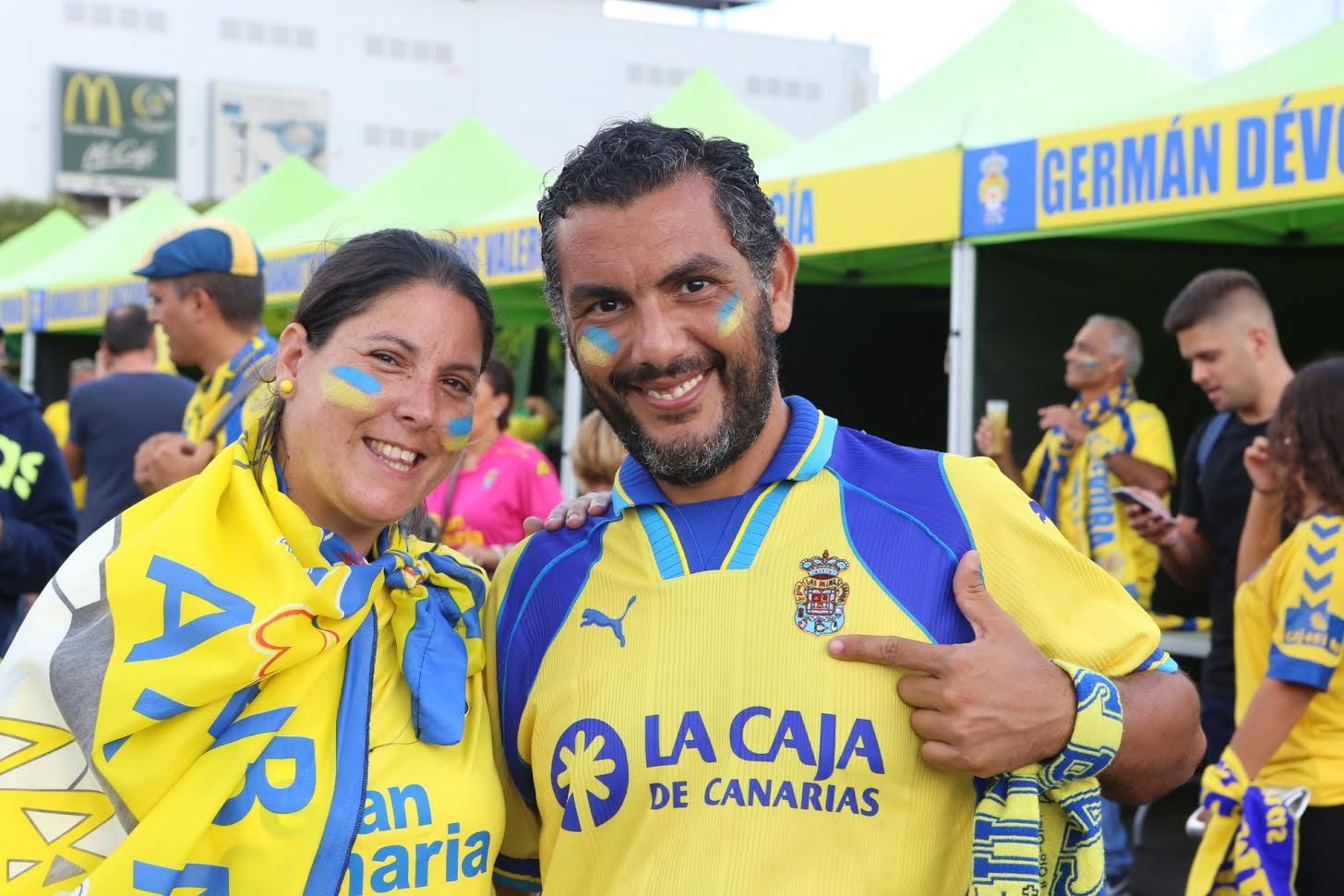'Fan zone' de la UD Las Palmas. (ALEJANDRO RAMOS)