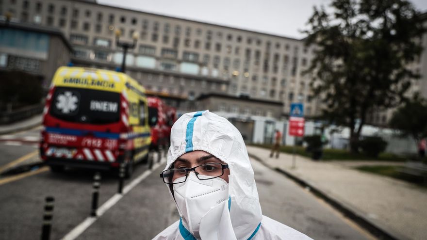 Portugal registra un nuevo máximo diario de muertes por covid-19 desde marzo EFE/EPA/MARIO CRUZ/Archivo