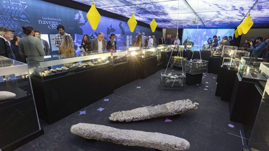Arqua salda su deuda con el pecio fenicio de La Campana con una exposición
