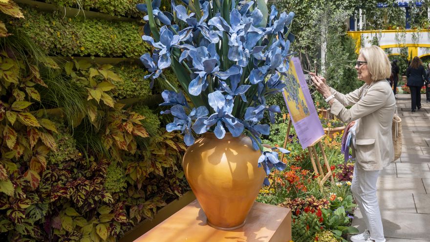 Lirios, rosas y girasoles de Van Gogh llenan de color el Jardín Botánico de Nueva York