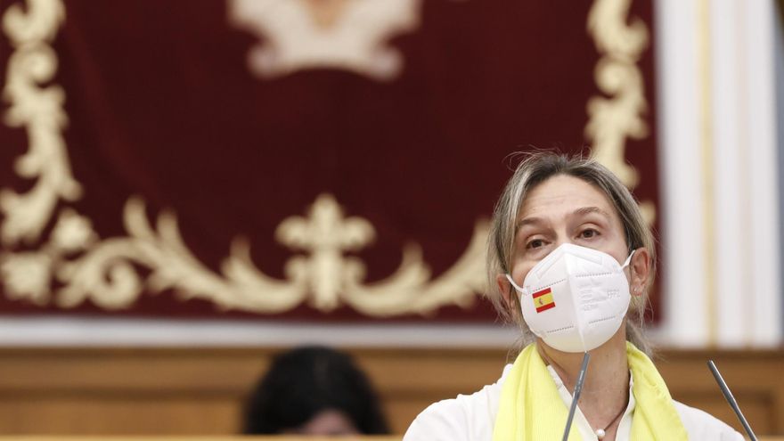 La portavoz del Grupo Popular, Ana Guarinos