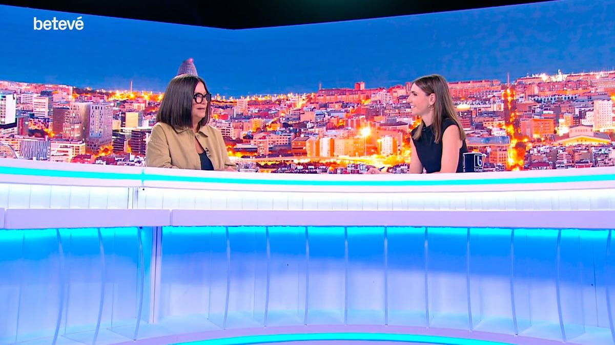 Àngels Barceló, durante su entrevista en 'Bàsics'