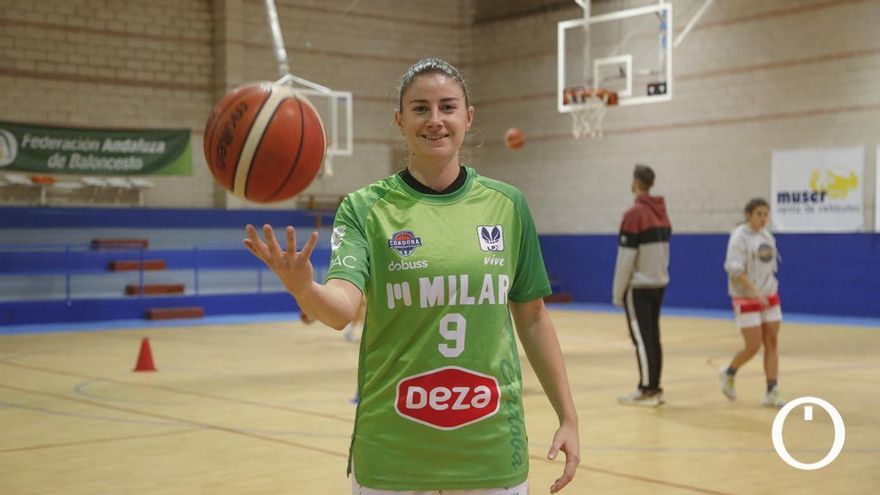 Marta Martínez, jugadora del Milar Córdoba BF
