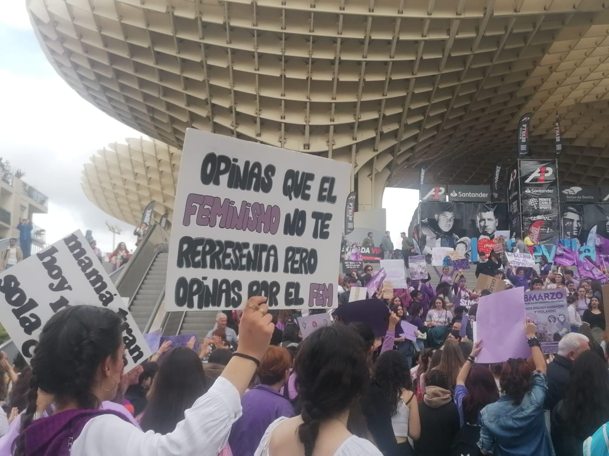 El 8M en Andalucía, en imágenes