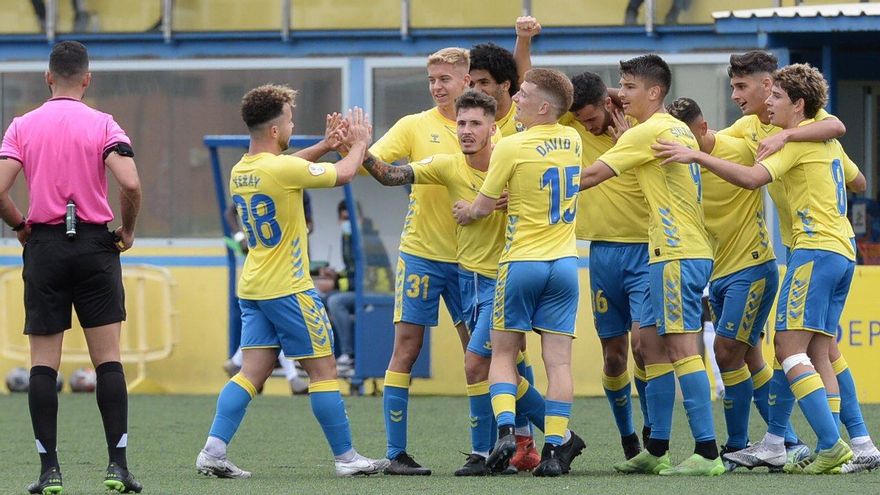 Las Palmas Atlético se lleva por la mínima el duelo de rivalidad canario de Segunda B
