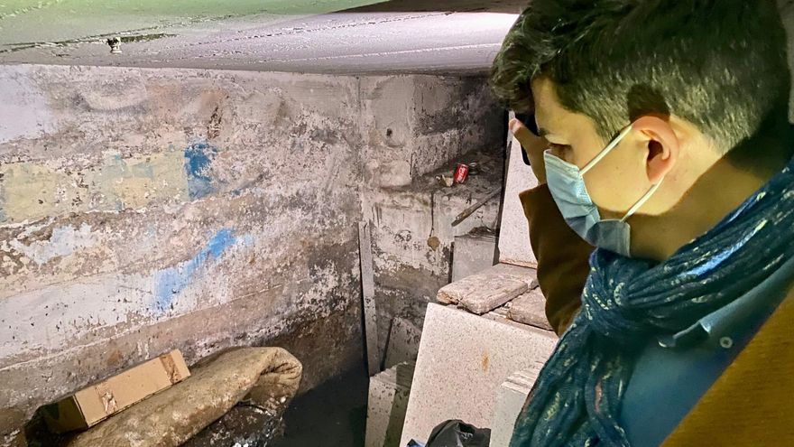 Sótano del Ayuntamiento de Santander.