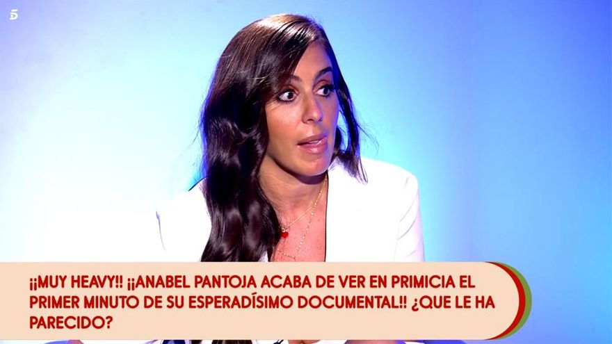 Anabel Pantoja abandonó 'Sálvame' tras ver el avance de su documental que se emite este miércoles