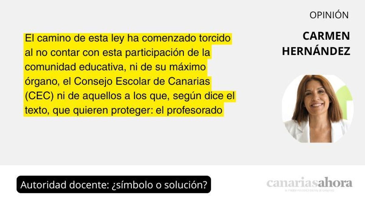 Autoridad docente: ¿símbolo o solución?