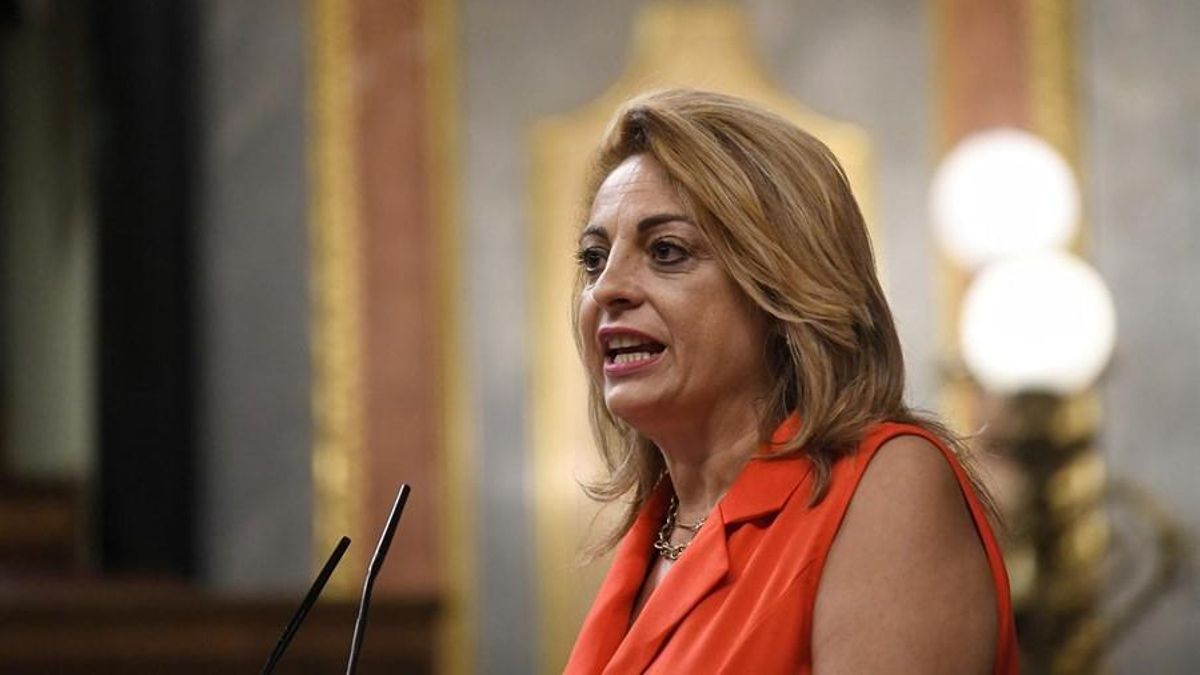 Cristina Valido, portavoz de Coalición Canaria (CC) en el Congreso de los Diputados.