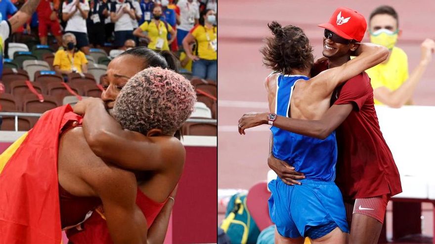 Los vídeos de las dos historias de amistad que han emocionado en los Juegos Olímpicos de Tokyo
