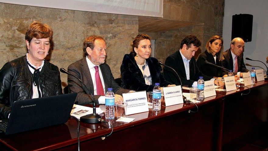 Peio García / ICAL La directora general de Telecomunicaciones, María Victoria Seco (C), asiste como ponente a la jornada de presentación de resultados del 'Proyecto InnovaLeón'.