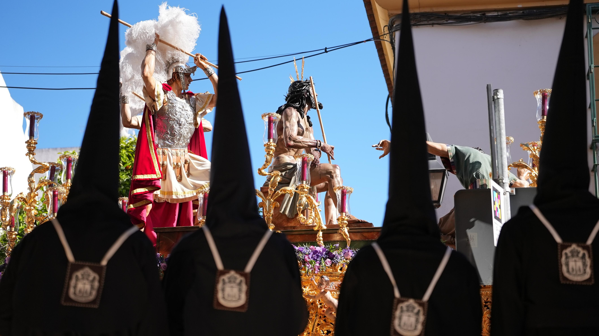Salida procesional de la Hermandad de la Merced, en imágenes