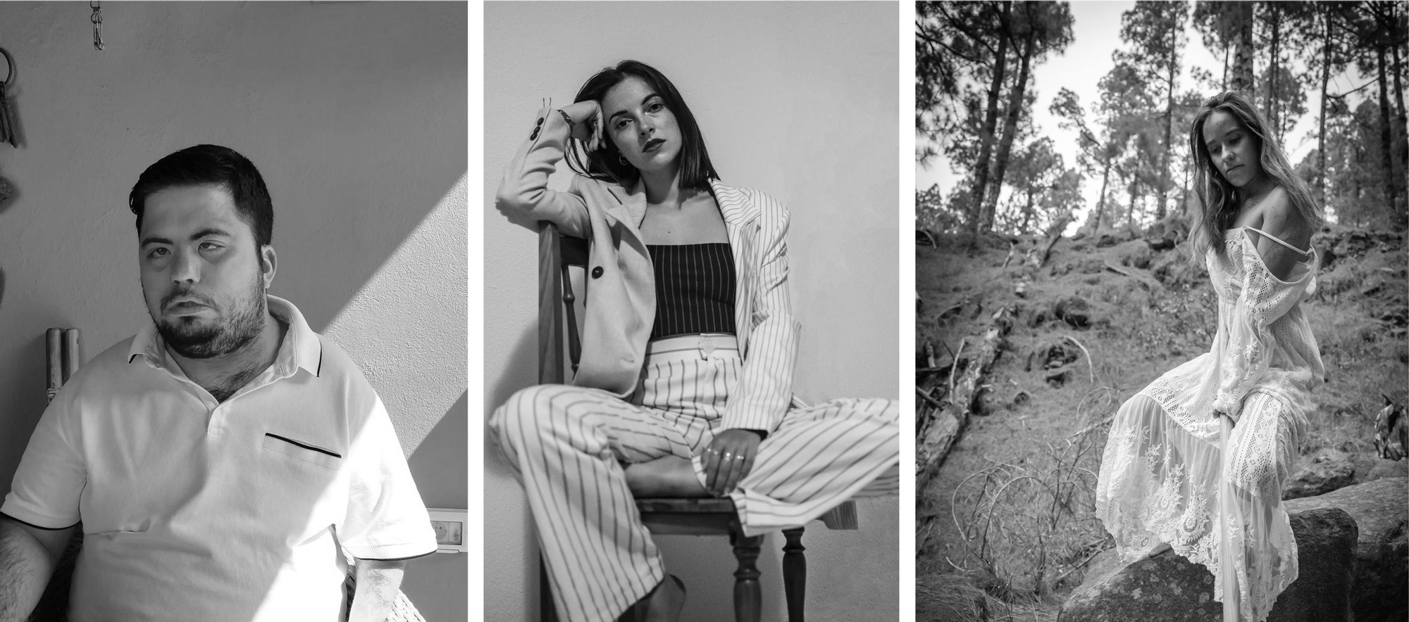 Echedey Medina Déniz, Miriam G.A. y Sara Pérez Martín.