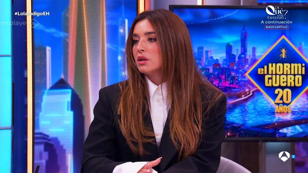 Lola Índigo explica en 'El Hormiguero' su parón sobre los escenarios: "2025 fue muy duro a nivel personal y profesional"