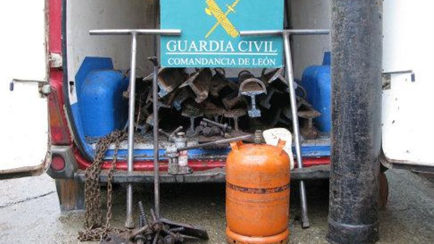 Sustracción de railes