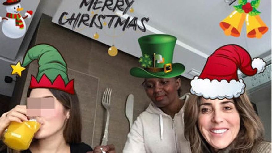 La comentada foto con la que Paz Padilla felicitó la Navidad